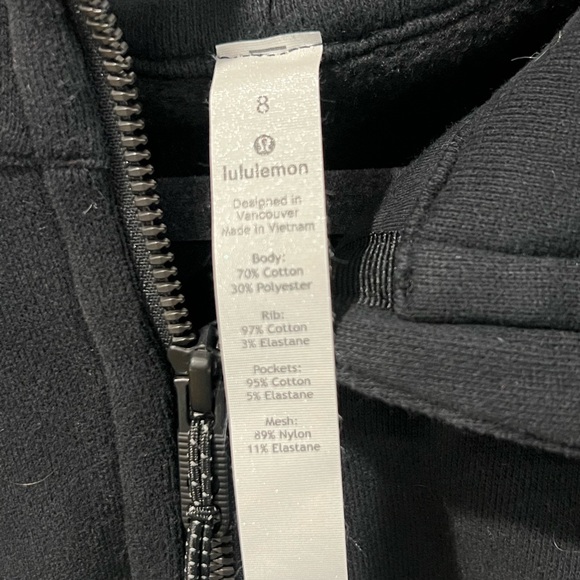 Lululemon Scuba Hoodie Size 8 - Picture 3 of 3